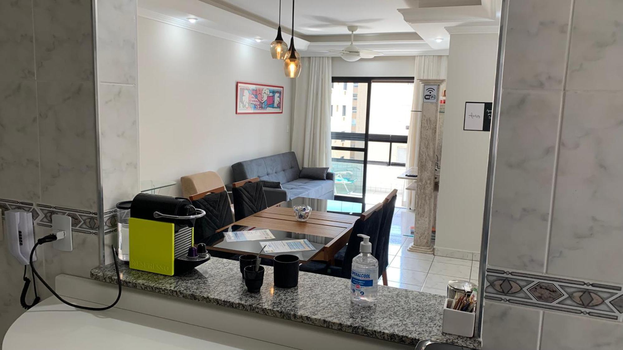 Grande Gorja Premium - 200m Da Praia, Garagem, Wi-fi, Ar Condicionado, Office E Varanda Apartment *